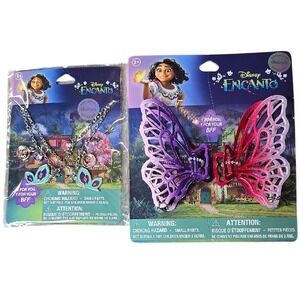 Disney Encanto BFF Necklace and Hair Clip Bundle,‎ New